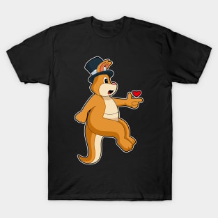 Kangaroo Groom Cylinder Wedding T-Shirt